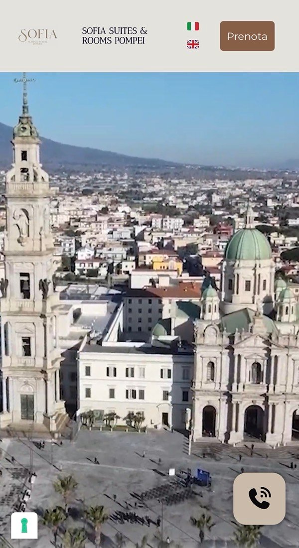 Sito Sofia Suites & Rooms da smartphone